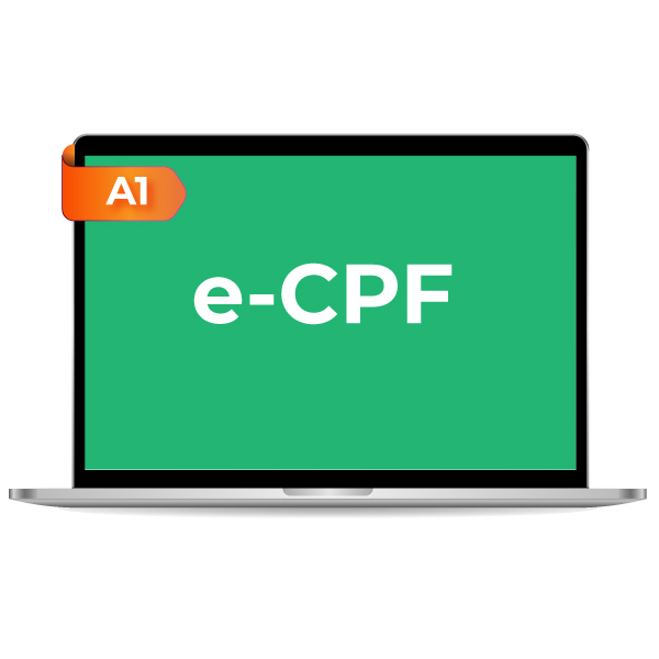 Certificado e-CPF A1 Certificado e-CPF A1