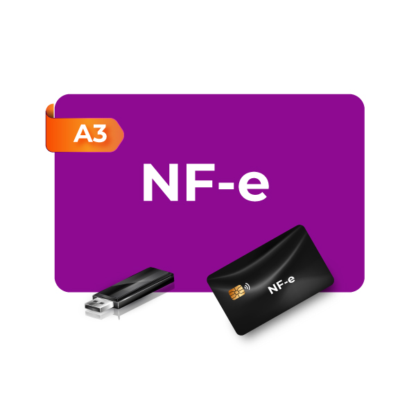 Certificado NF-e A3 Certificado NF-e A3